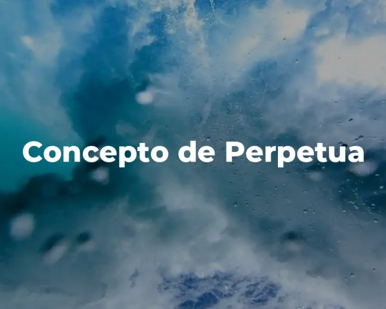Concepto de Perpetua