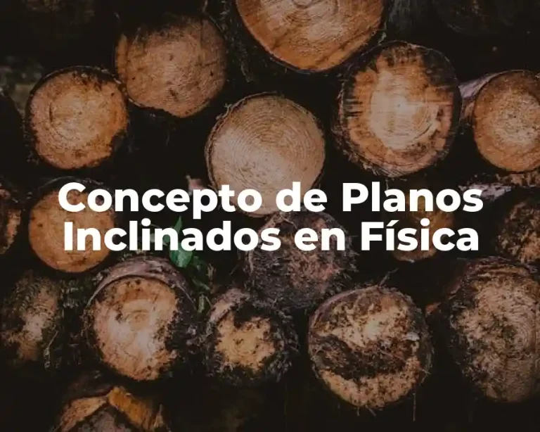 Concepto de Planos Inclinados en Física