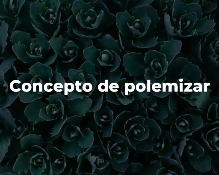 Concepto de polemizar