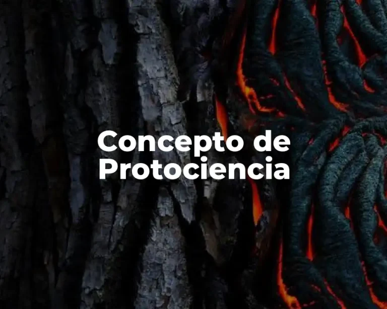 Concepto de Protociencia