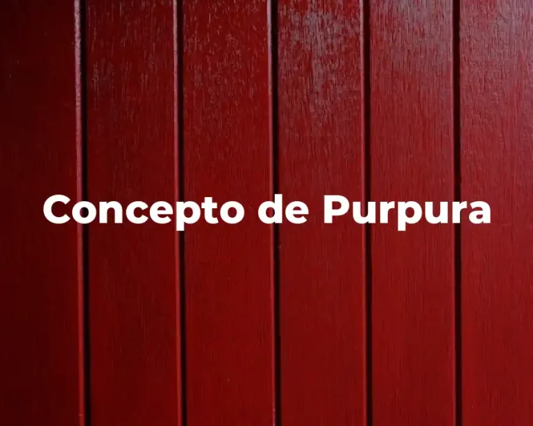 Concepto de Purpura