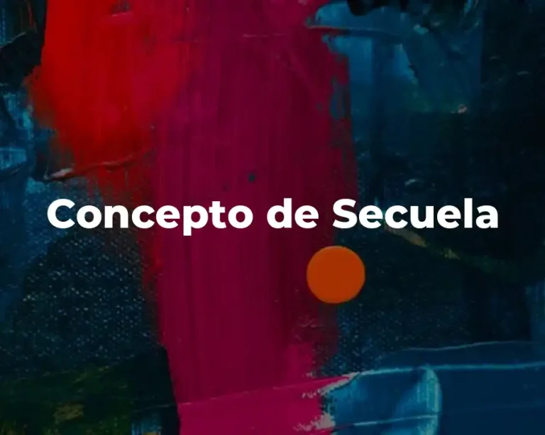 Concepto de Secuela