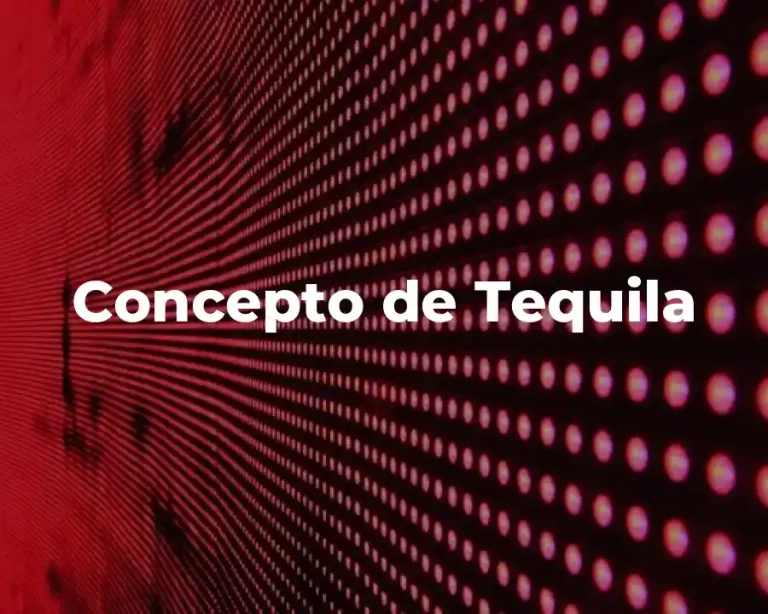 Concepto de Tequila