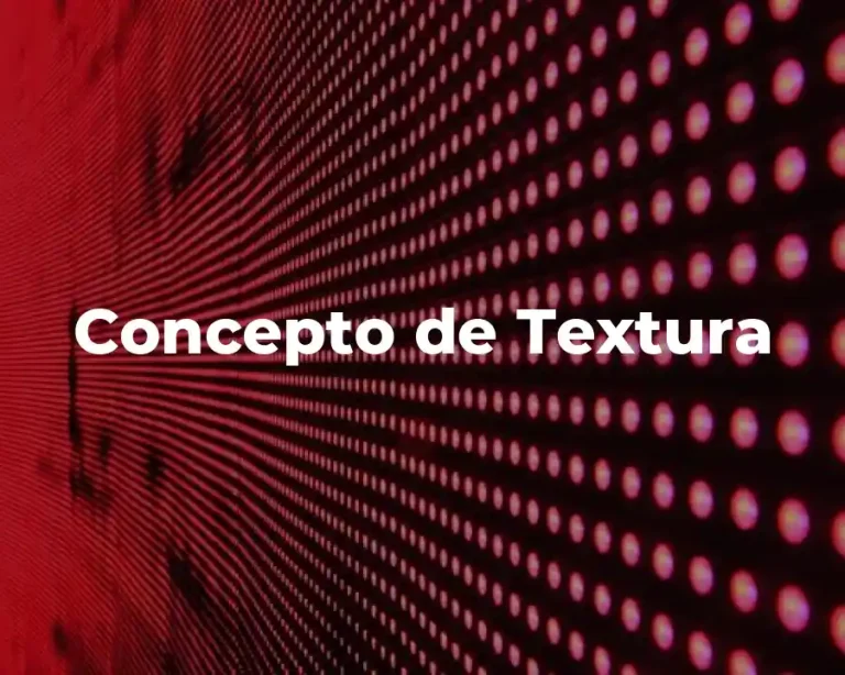 Concepto de Textura
