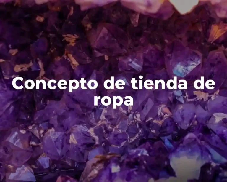 Concepto de tienda de ropa