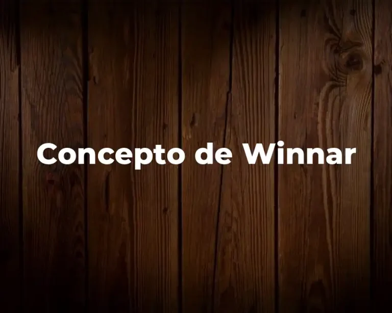 Concepto de Winnar