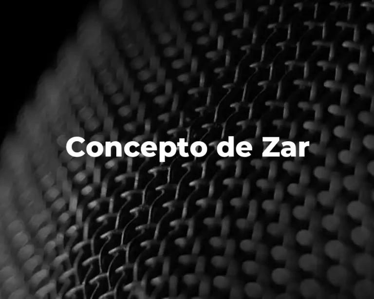 Concepto de Zar