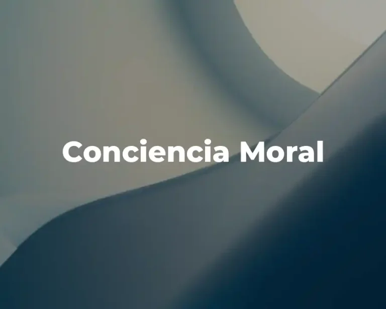 Conciencia Moral