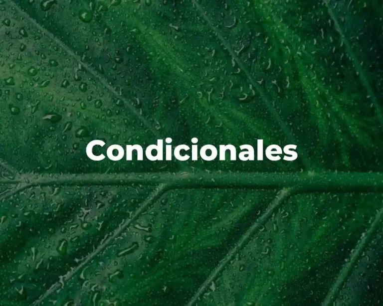Condicionales