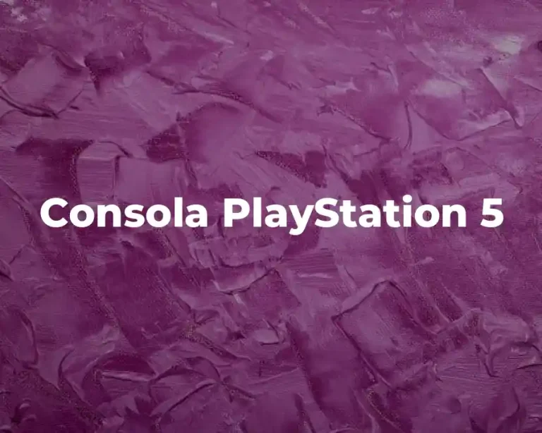 Consola PlayStation 5