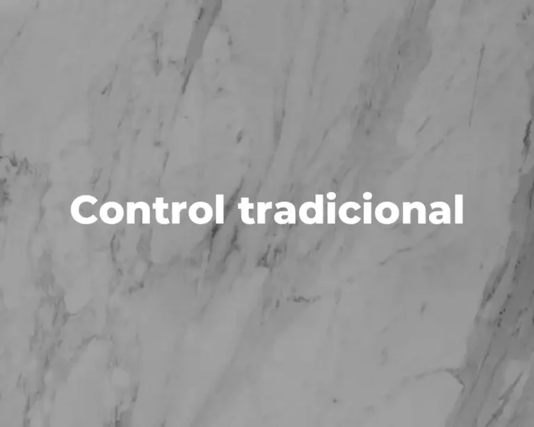 Control tradicional