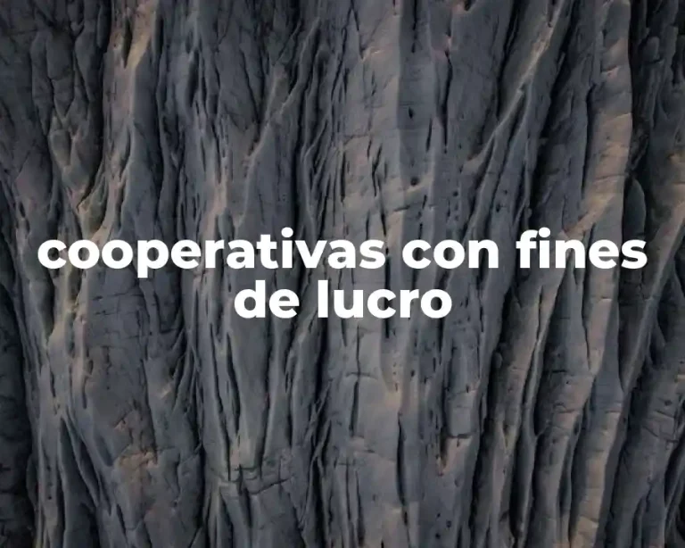 cooperativas con fines de lucro