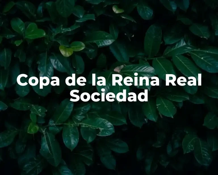 Copa de la Reina Real Sociedad