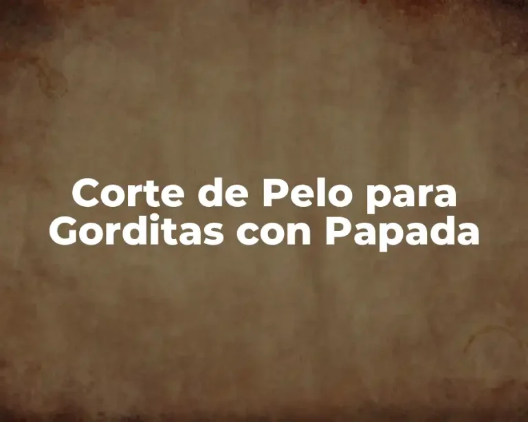 Corte de Pelo para Gorditas con Papada