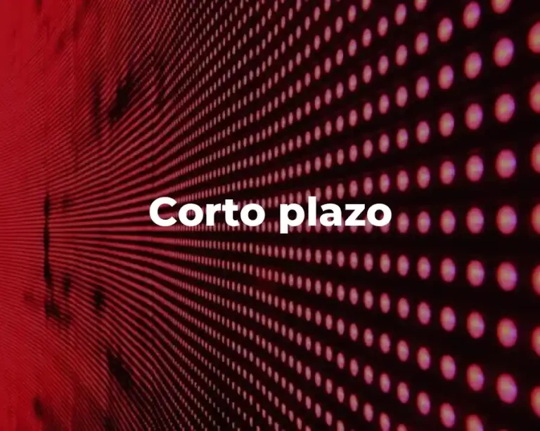 Corto plazo