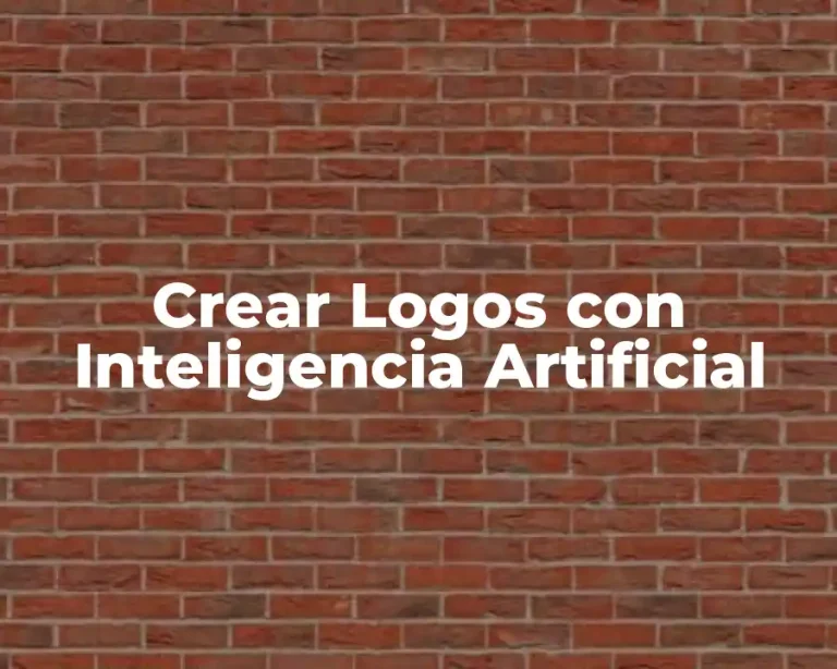 Crear Logos con Inteligencia Artificial