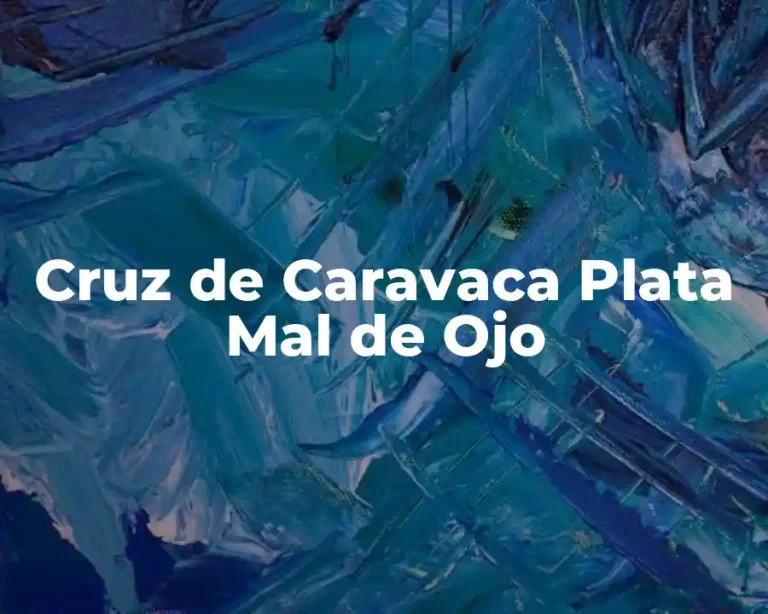 Cruz de Caravaca Plata Mal de Ojo