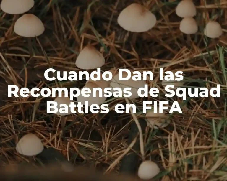 Cuando Dan las Recompensas de Squad Battles en FIFA