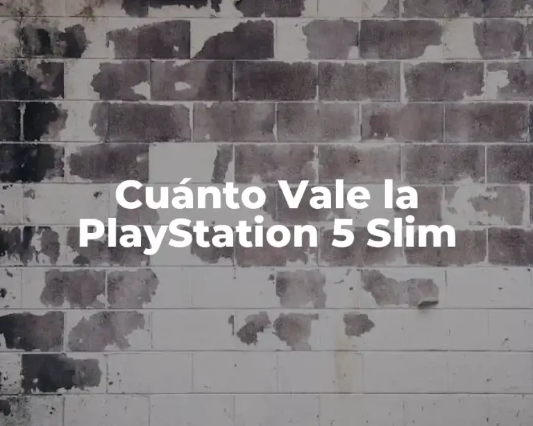 Cuánto Vale la PlayStation 5 Slim