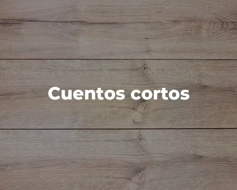 Cuentos cortos