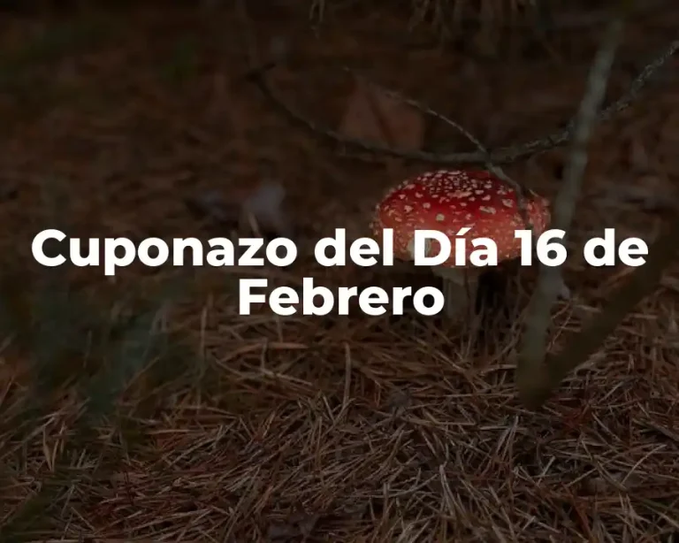 Cuponazo del Día 16 de Febrero