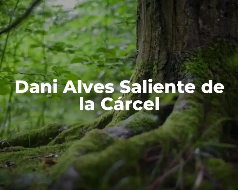 Dani Alves Saliente de la Cárcel