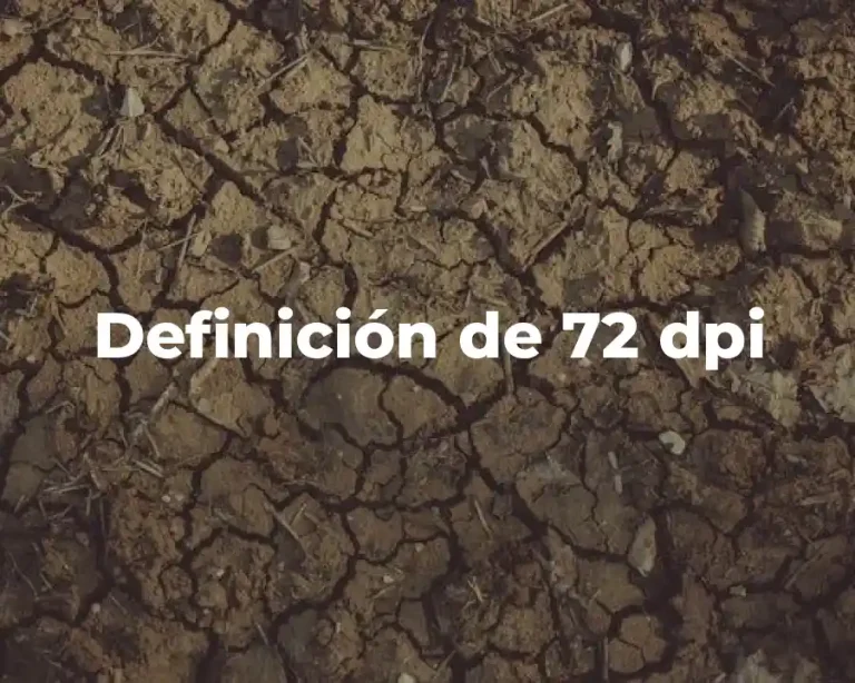 Definición de 72 dpi