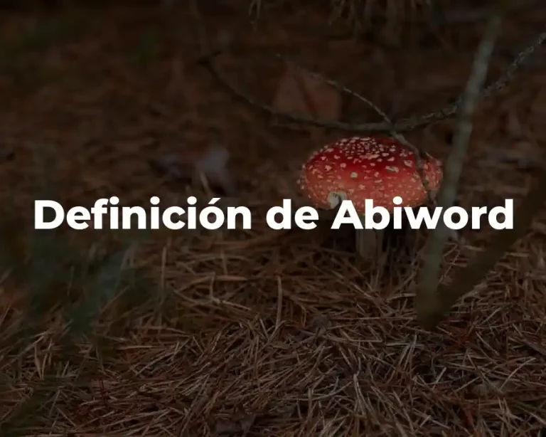 Definición de Abiword