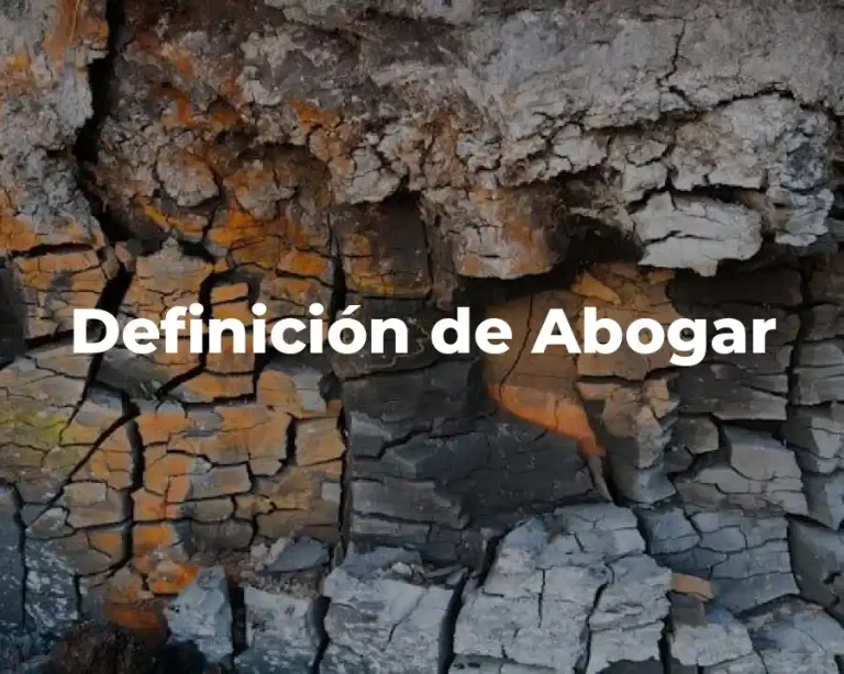 Definición de Abogar