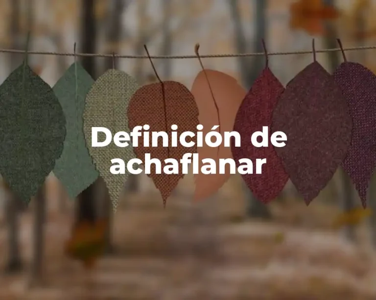Definición de achaflanar