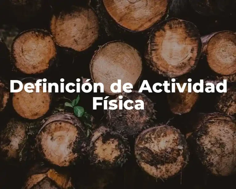 Definición de Actividad Física