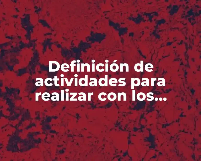 Definición de actividades para realizar con los alcoholes en química