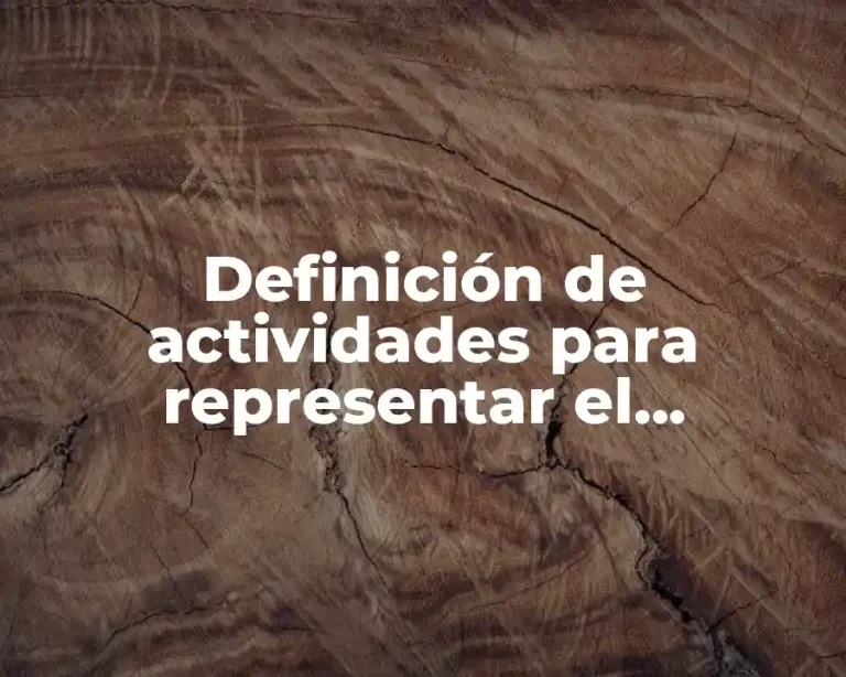 Definición de actividades para representar el neurocoaching