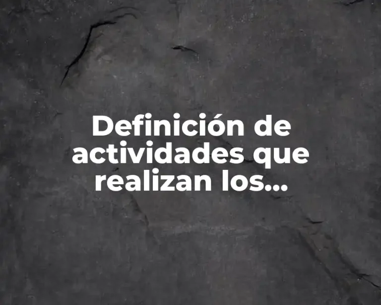 Definición de actividades que realizan los economistas