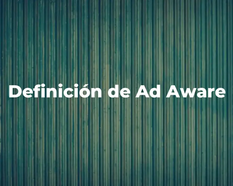 Definición de Ad Aware