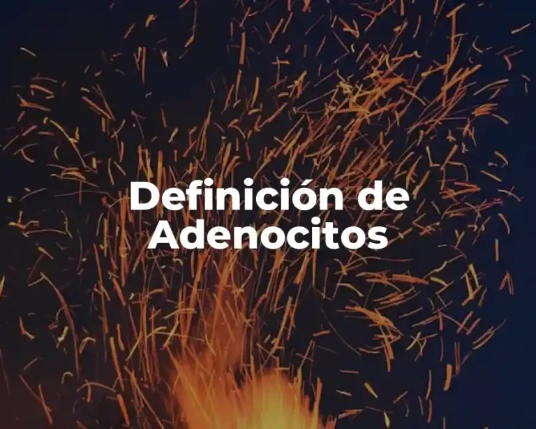 Definición de Adenocitos
