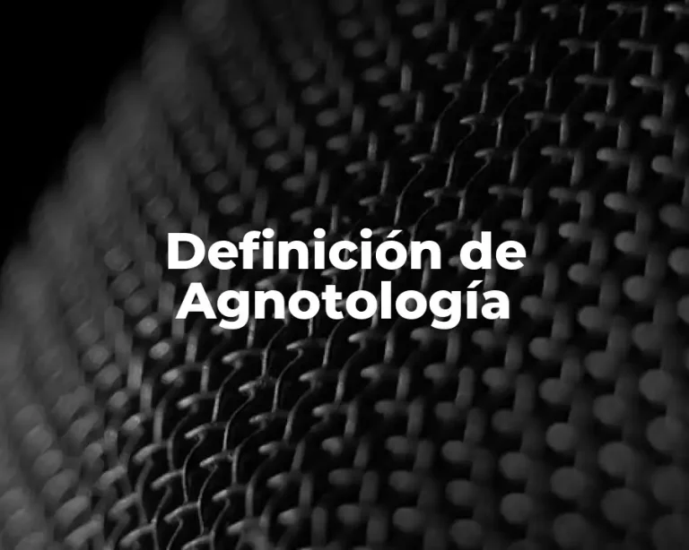 Definición de Agnotología