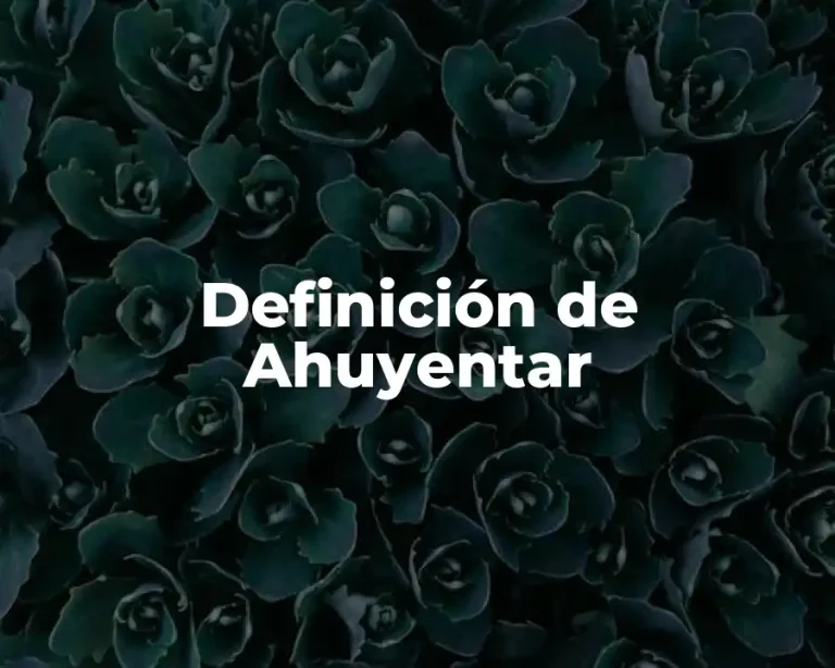 Definición de Ahuyentar