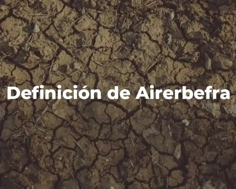 Definición de Airerbefra