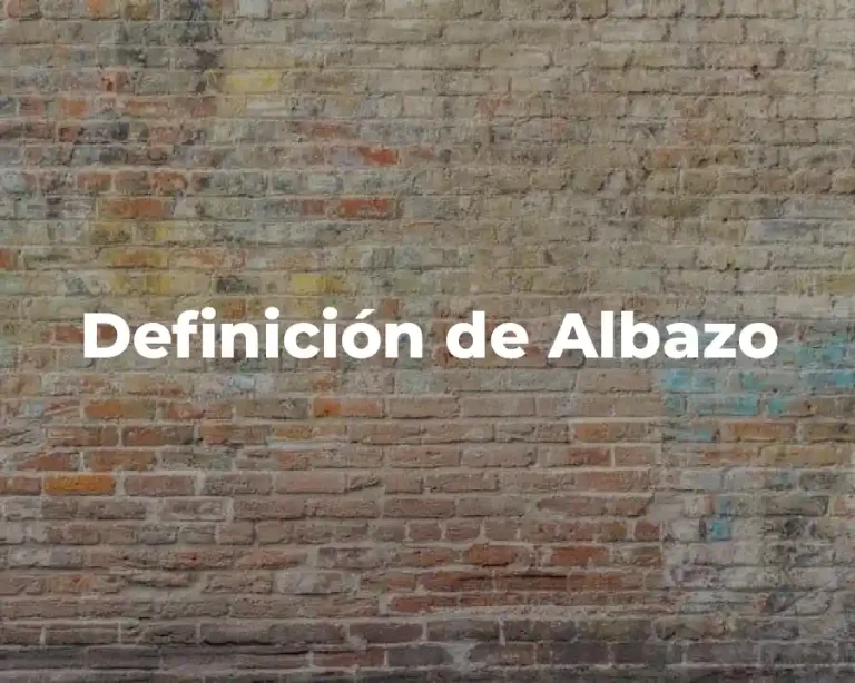 Definición de Albazo