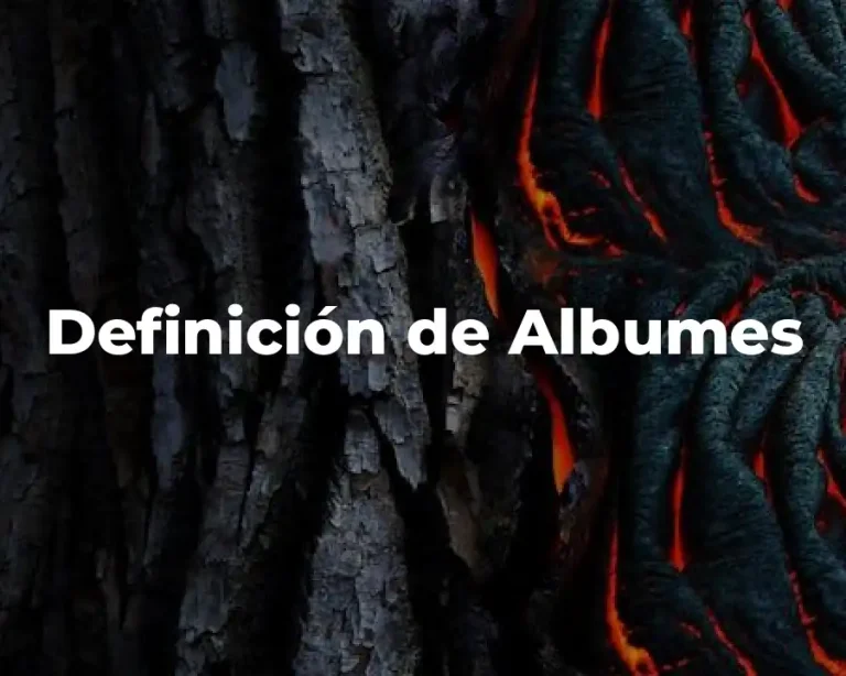 Definición de Albumes