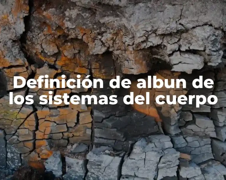 Definición de albun de los sistemas del cuerpo