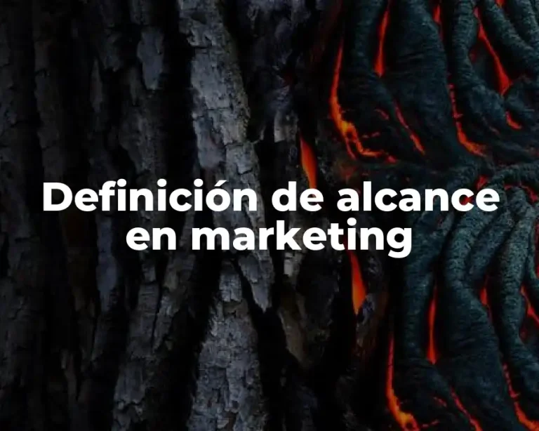 Definición de alcance en marketing