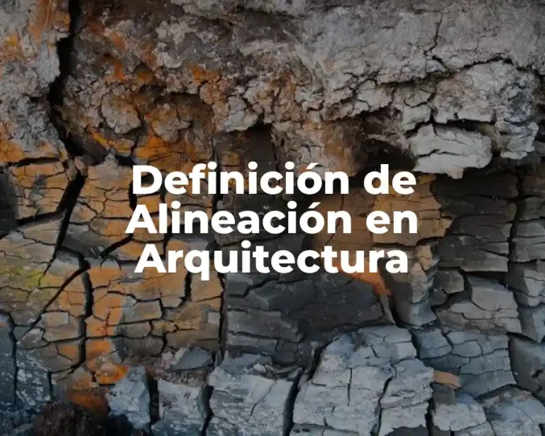 Definición de Alineación en Arquitectura