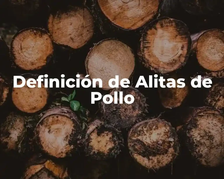 Definición de Alitas de Pollo