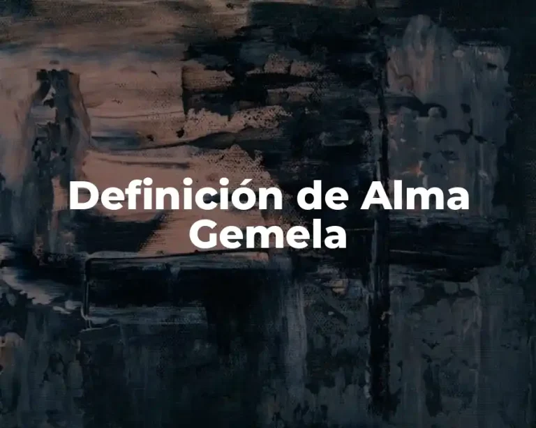 Definición de Alma Gemela