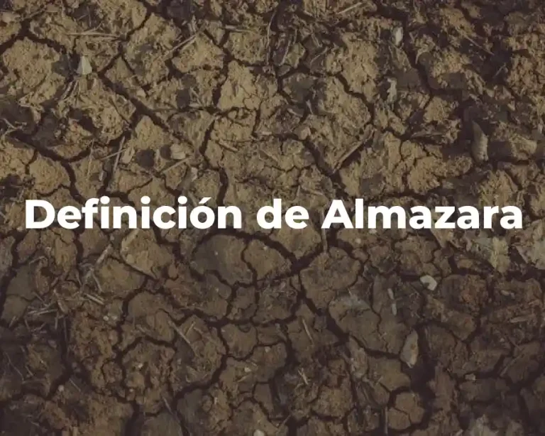 Definición de Almazara