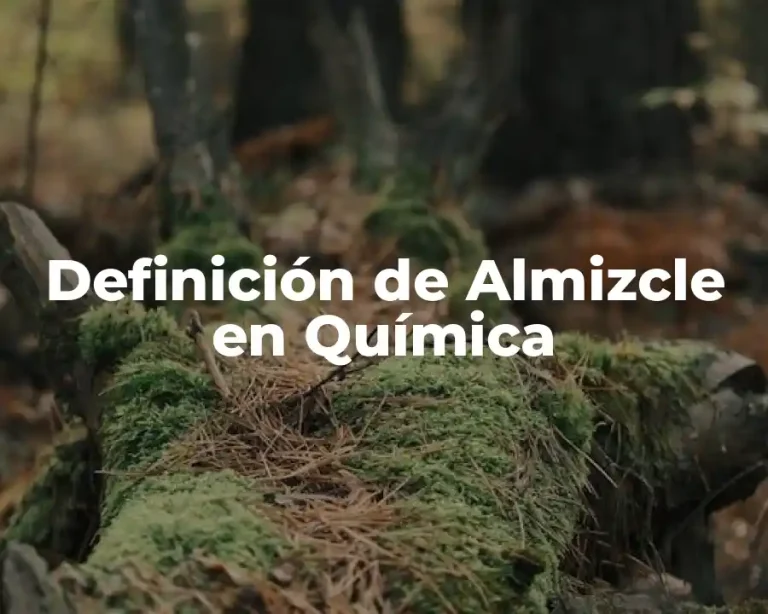 Definición de Almizcle en Química