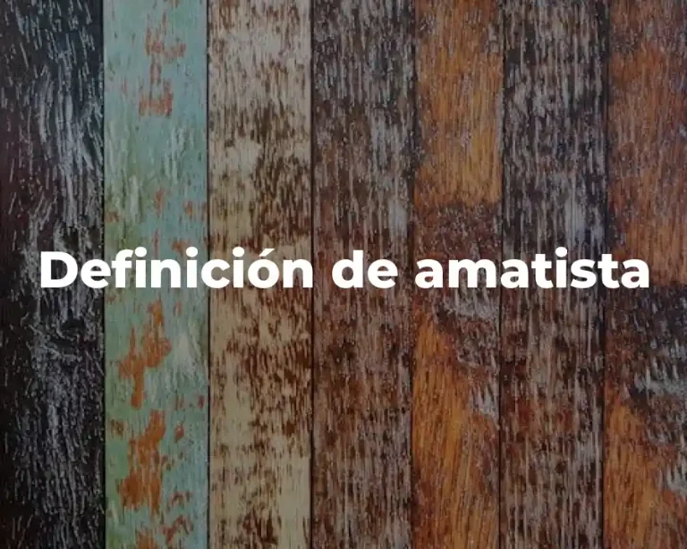 Definición de amatista