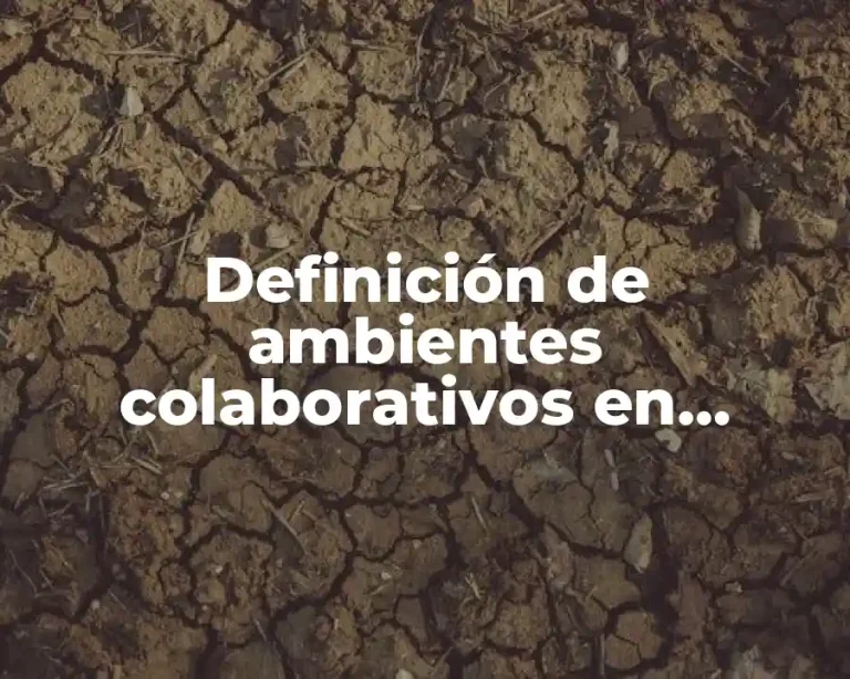 Definición de ambientes colaborativos en matemáticas